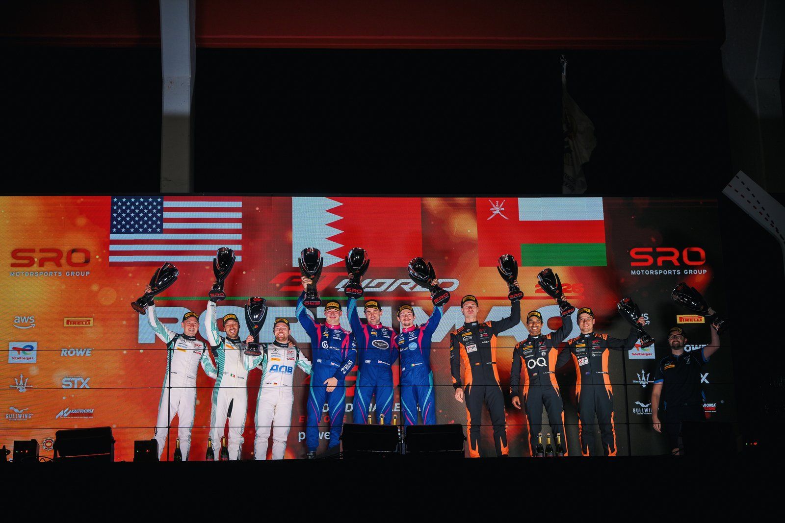 Podium at Portimão